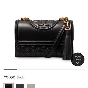 Tory Burch Medium Fleming Quilted Convertible Shoulder Bag